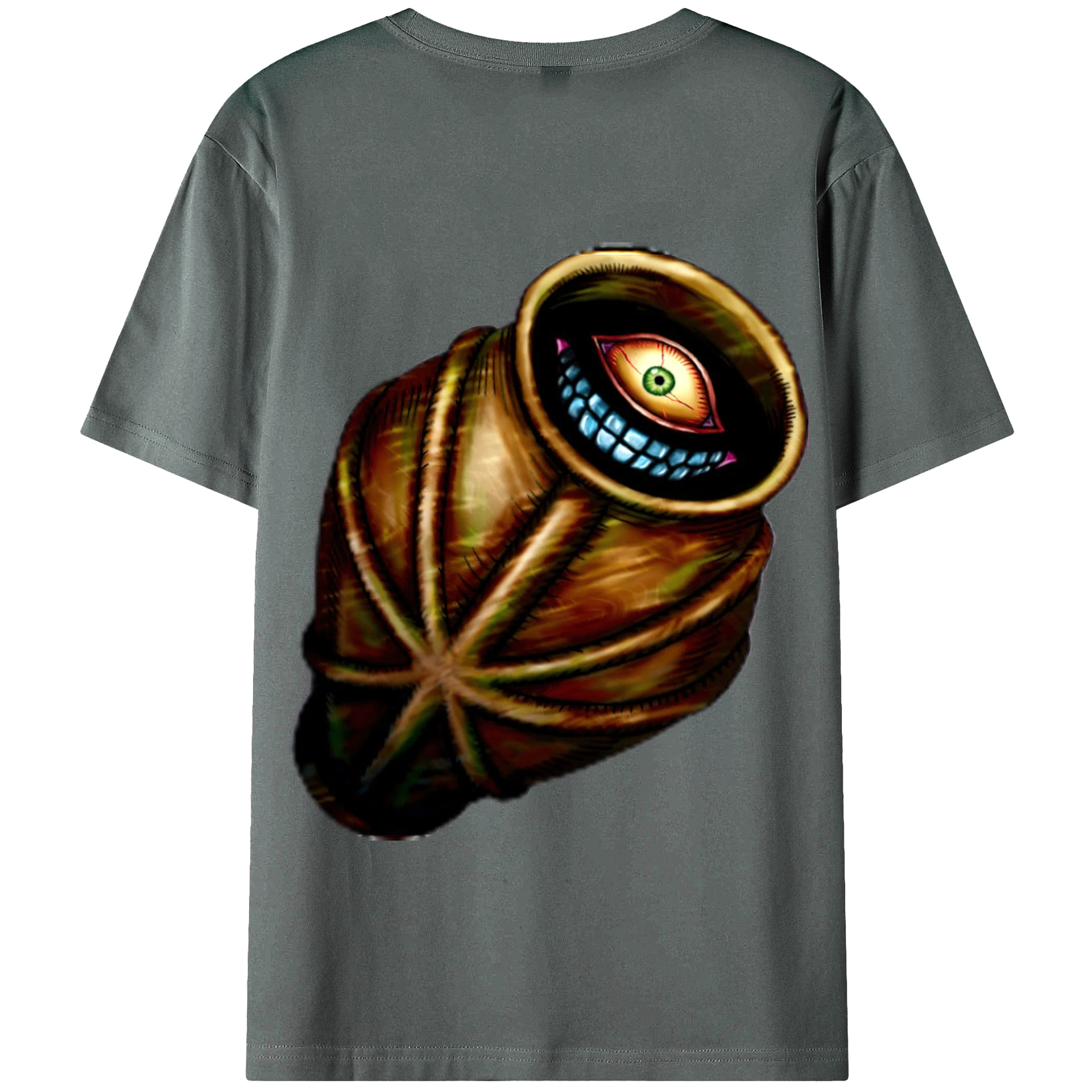 （画像用） 遊☆戯☆王 Yu-Gi-Oh! 綿100％半袖Tシャツ（背面プリント）